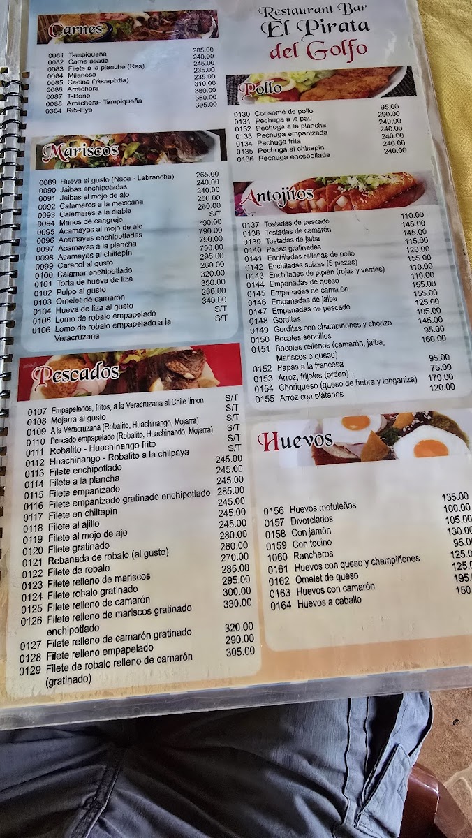Restaurante Bar el Pirata del Golfo Photo Menu 5