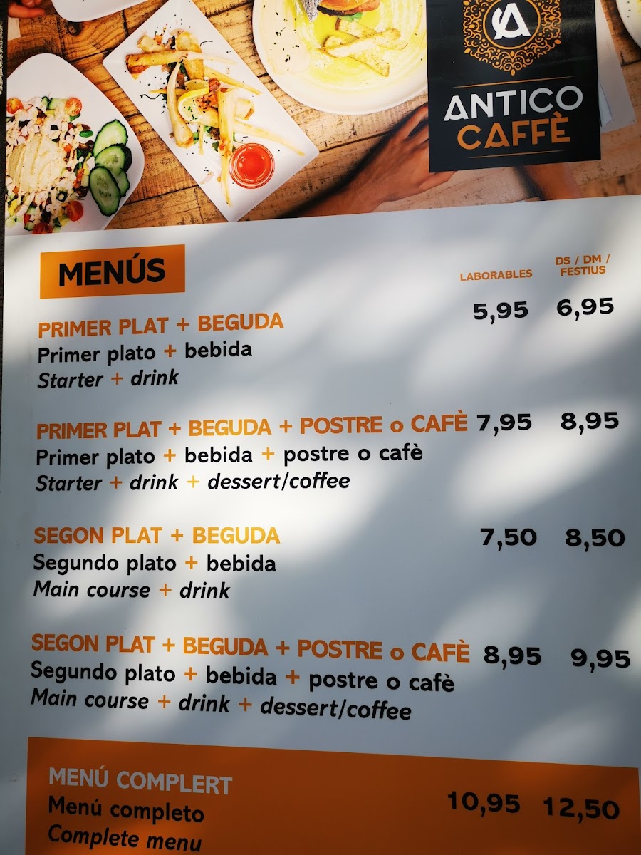 Antico cafe Photo Menu 5