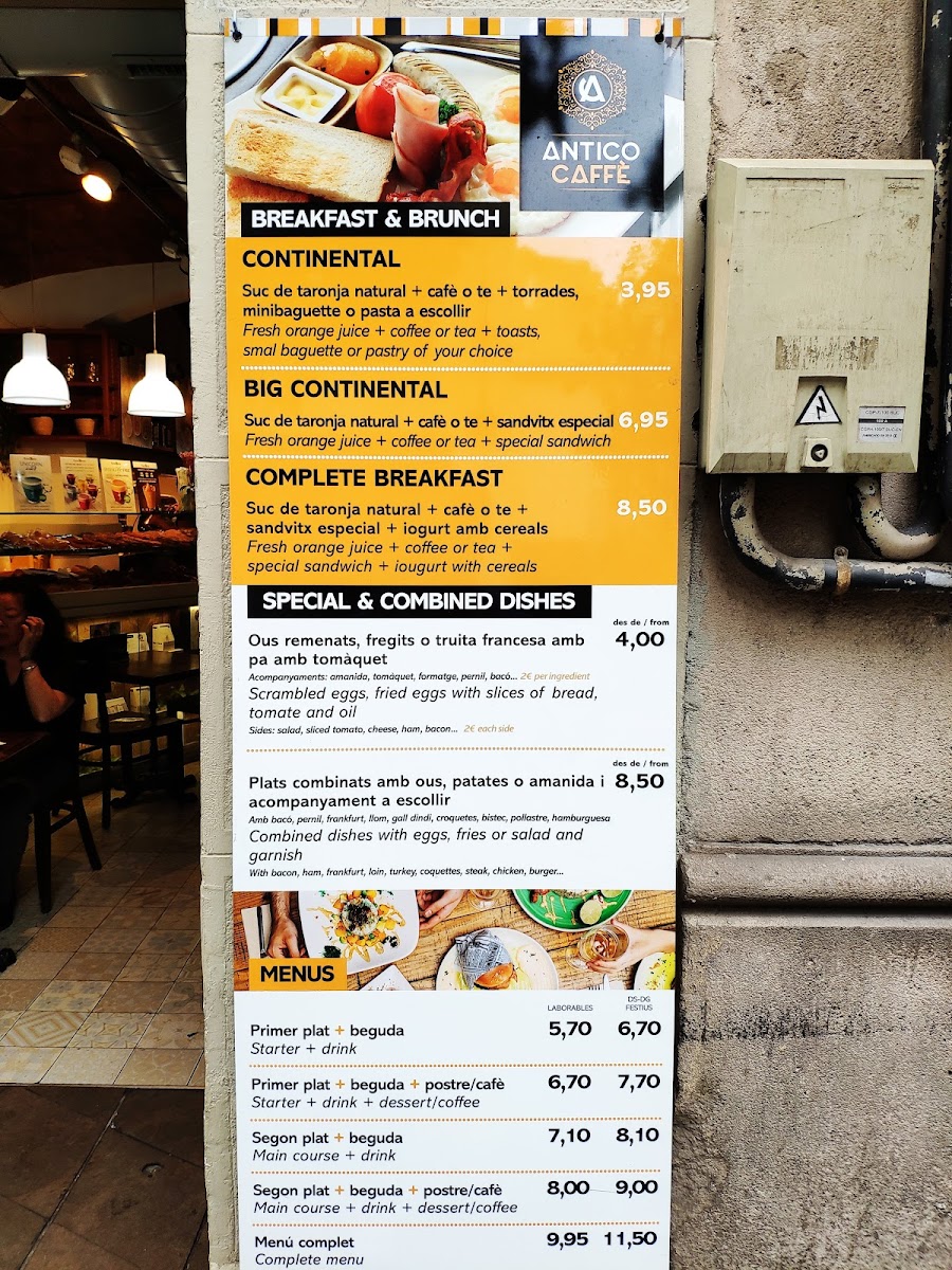 Antico cafe Photo Menu 8