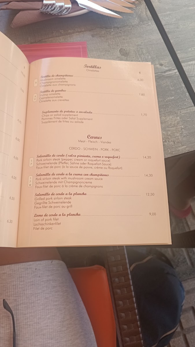 Mirasol Restaurant Photo Menu 6