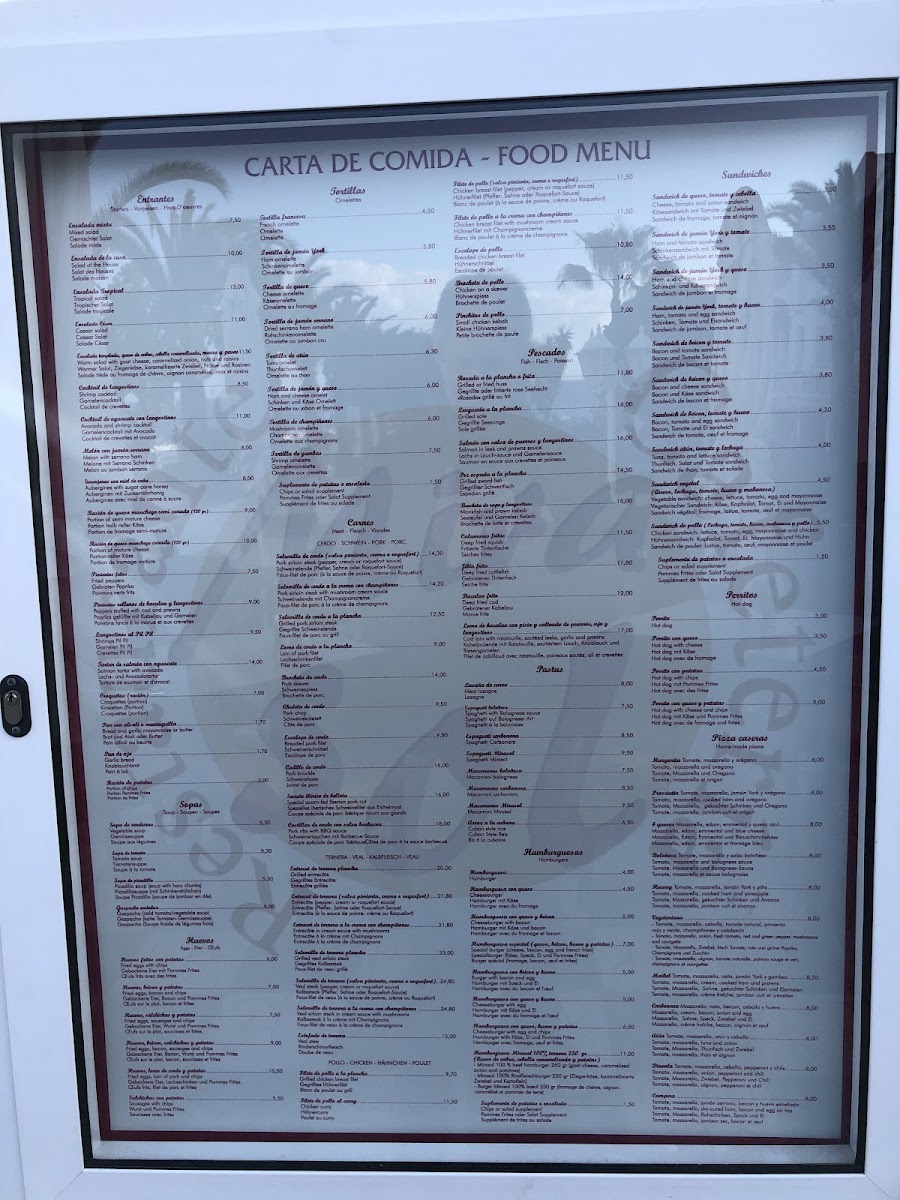 Mirasol Restaurant Photo Menu 8