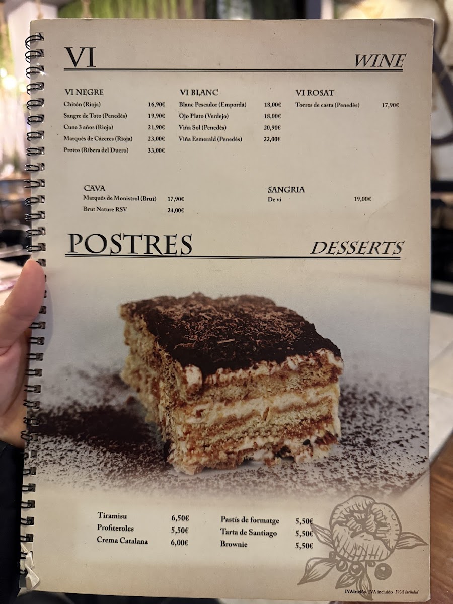 Colom Poblenou Photo Menu 7