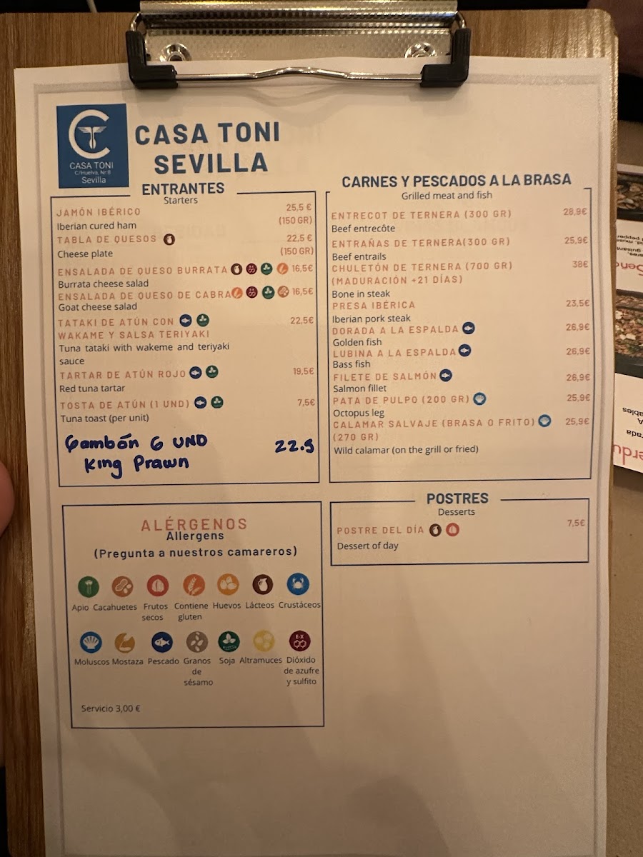 Restaurante Casa Toni Photo Menu 9