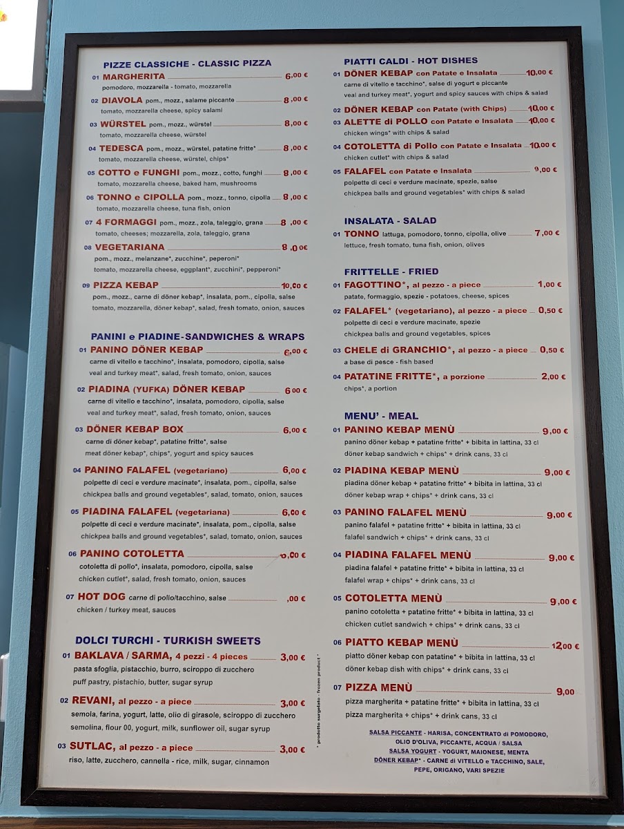 Ayasofya-Santa Sofia Kebap Pizza Photo Menu 2