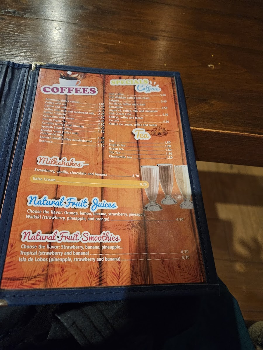 Waikiki Restaurant Snack Bar Grill Photo Menu 4