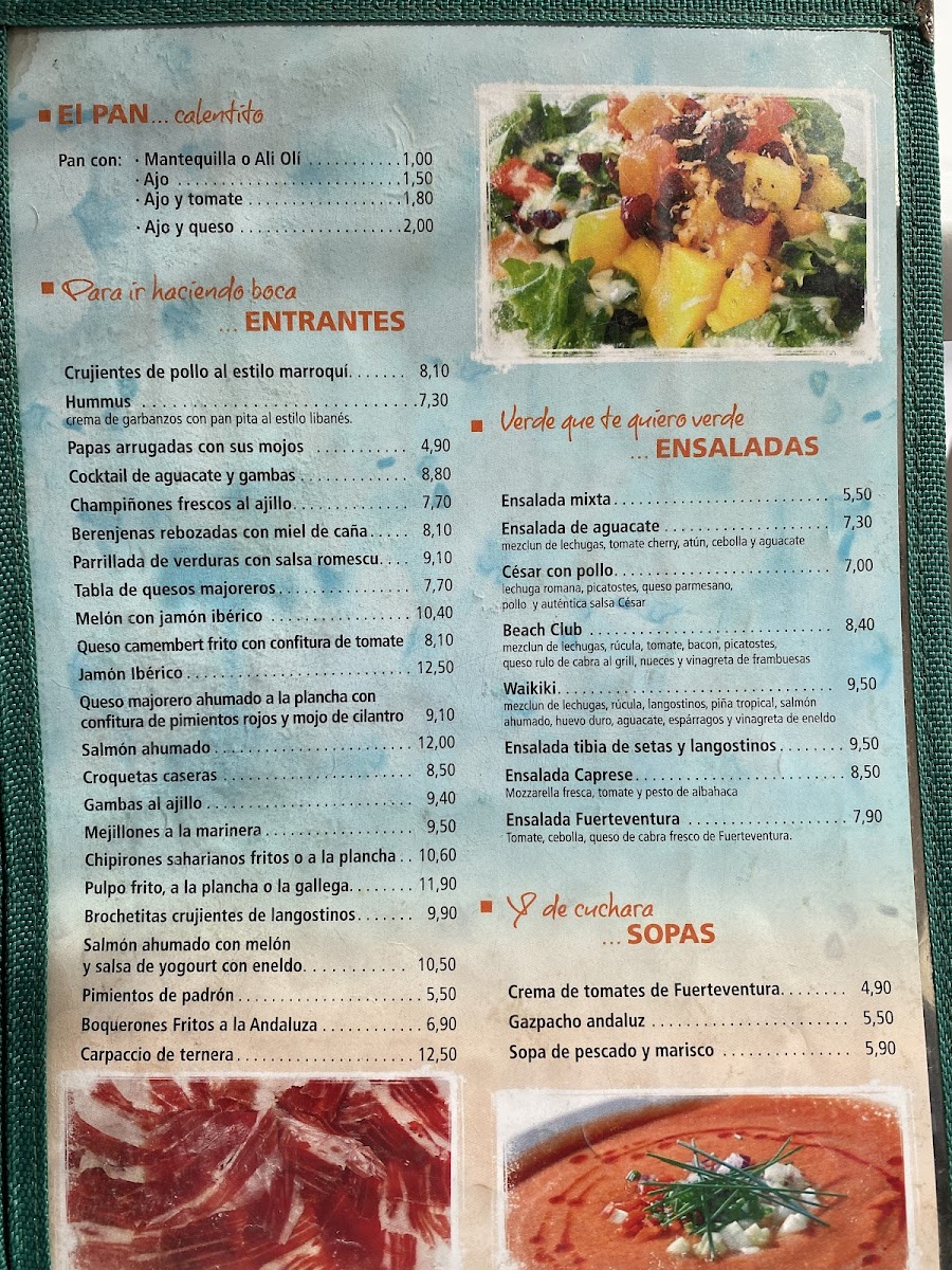 Waikiki Restaurant Snack Bar Grill Photo Menu 9