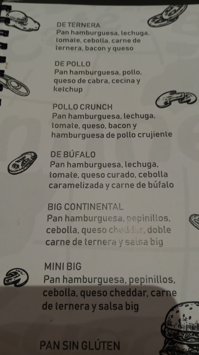 Continental Cafe Bar Photo Menu 3