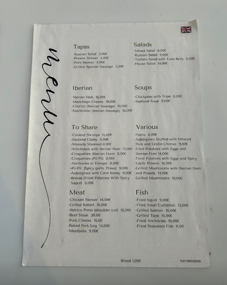 HIERBABUENA RESTAURANTE Photo Menu 6