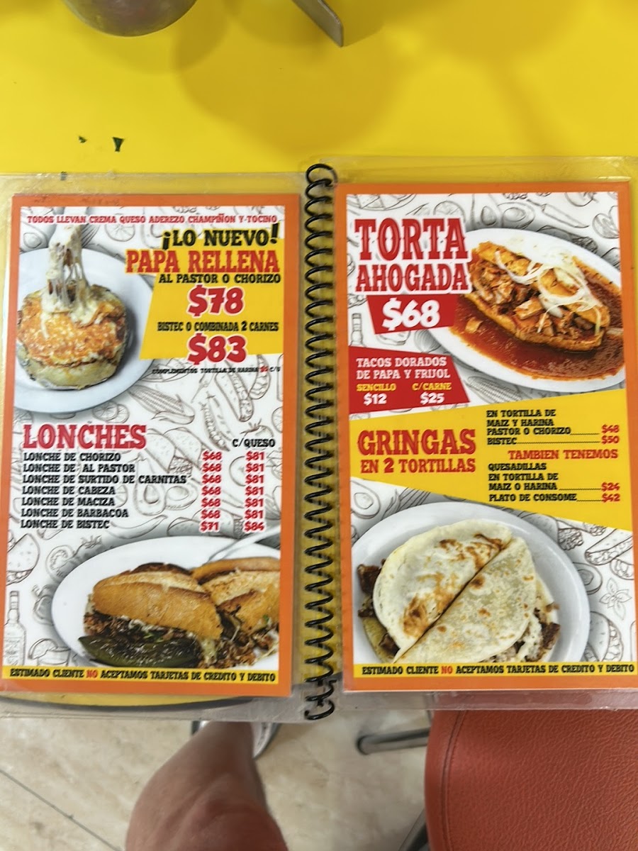 El Ranchero Photo Menu 1