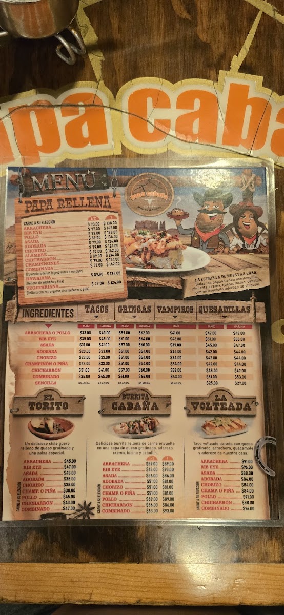 El Ranchero Photo Menu 9