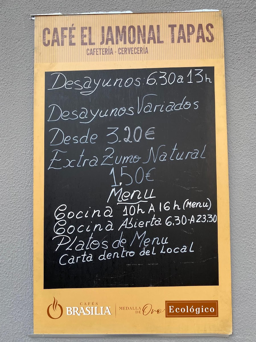 Bar El Jamonal Photo Menu 3