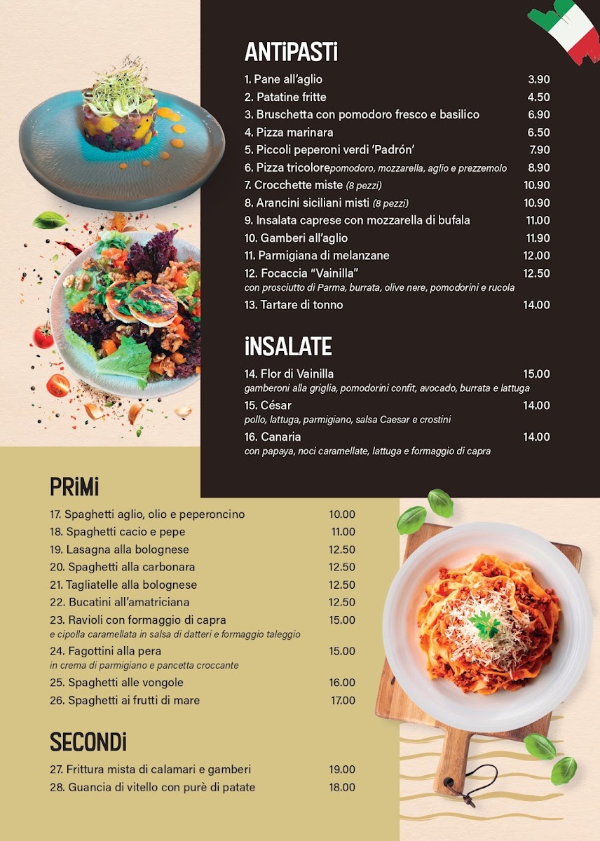 Cafeteria Flor De Vainilla Photo Menu 10