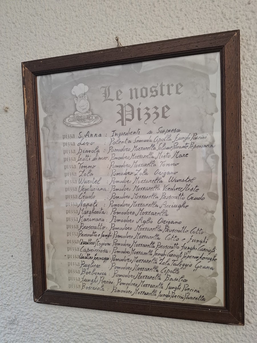 Bar Trattoria S.Anna Photo Menu 4