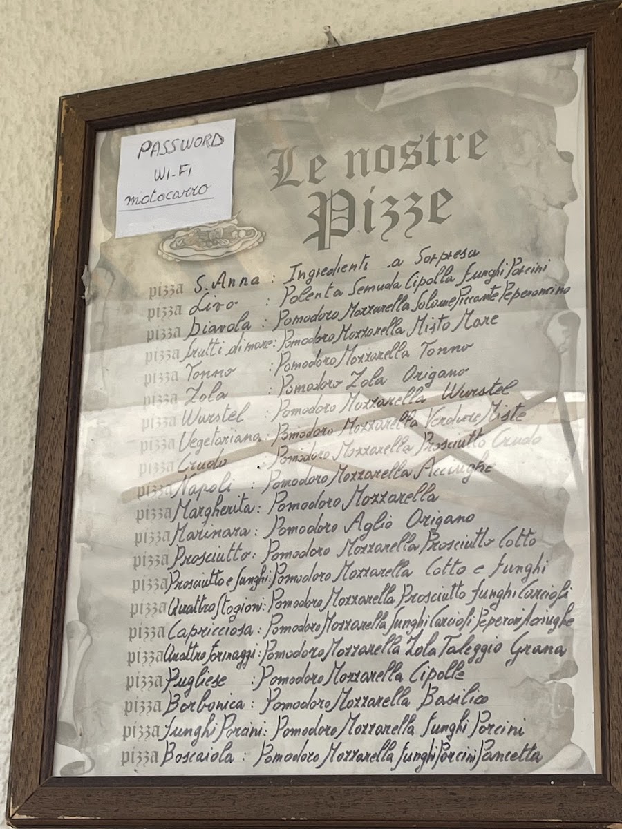 Bar Trattoria S.Anna Photo Menu 7