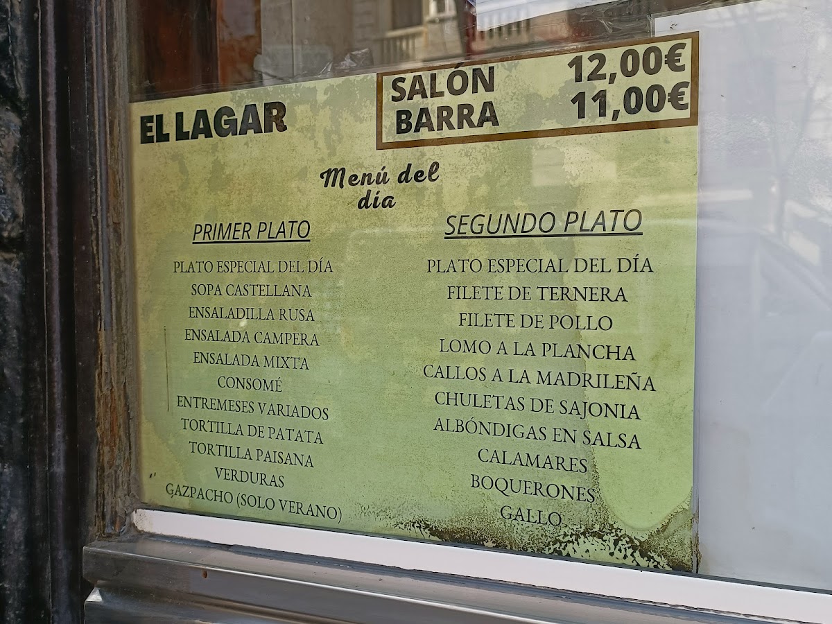 Restaurante El Lagar Photo Menu 4
