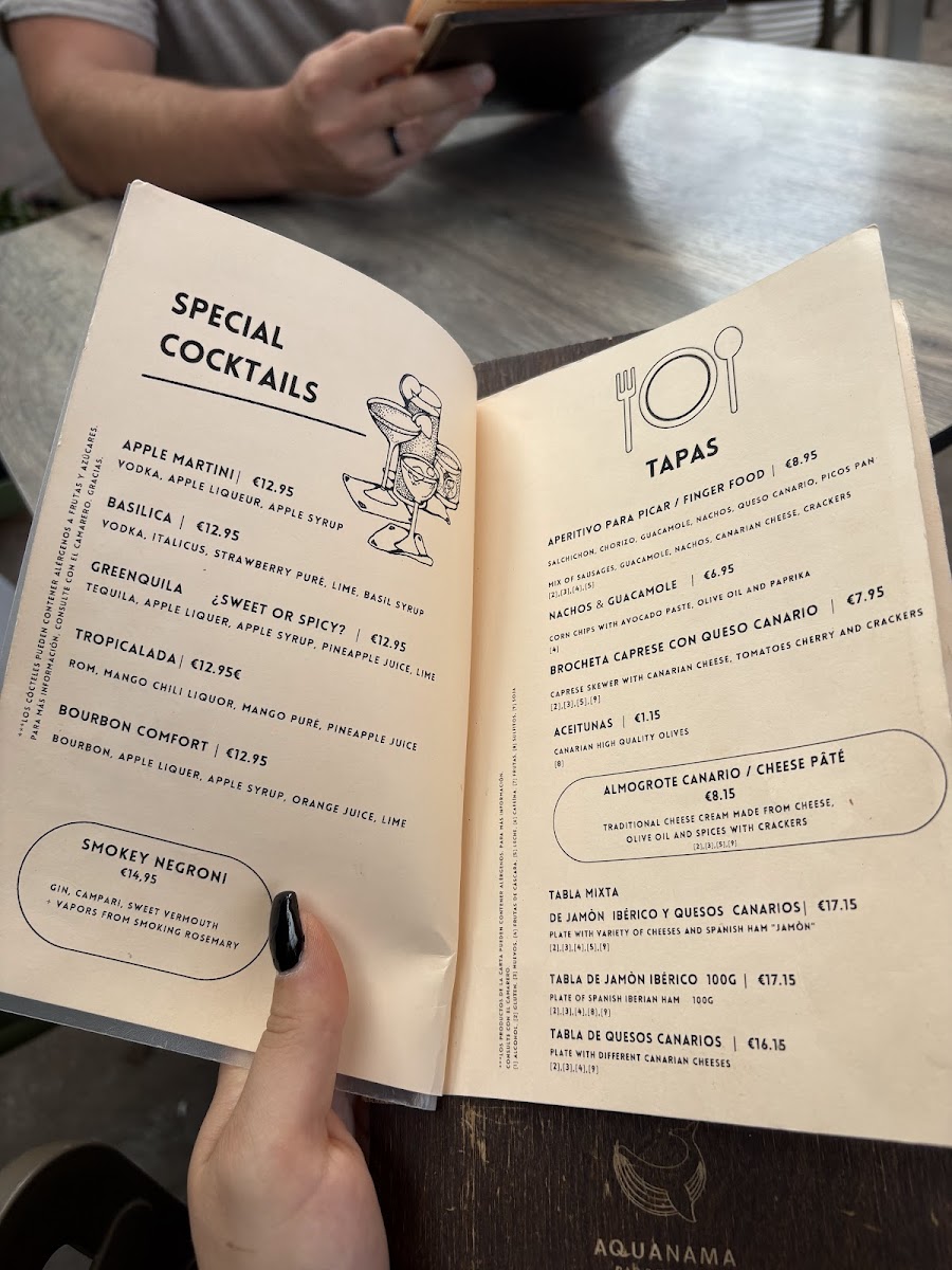 Aquanama Photo Menu 4
