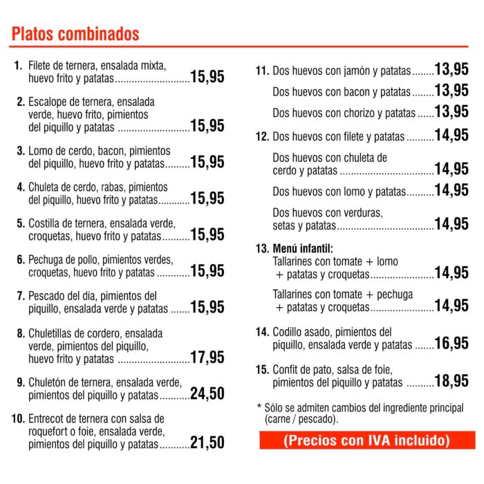 Restaurante Tolosaldea Photo Menu 1