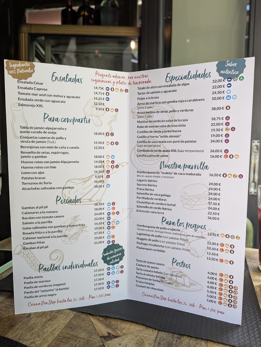 Trinidad Plaza Photo Menu 1