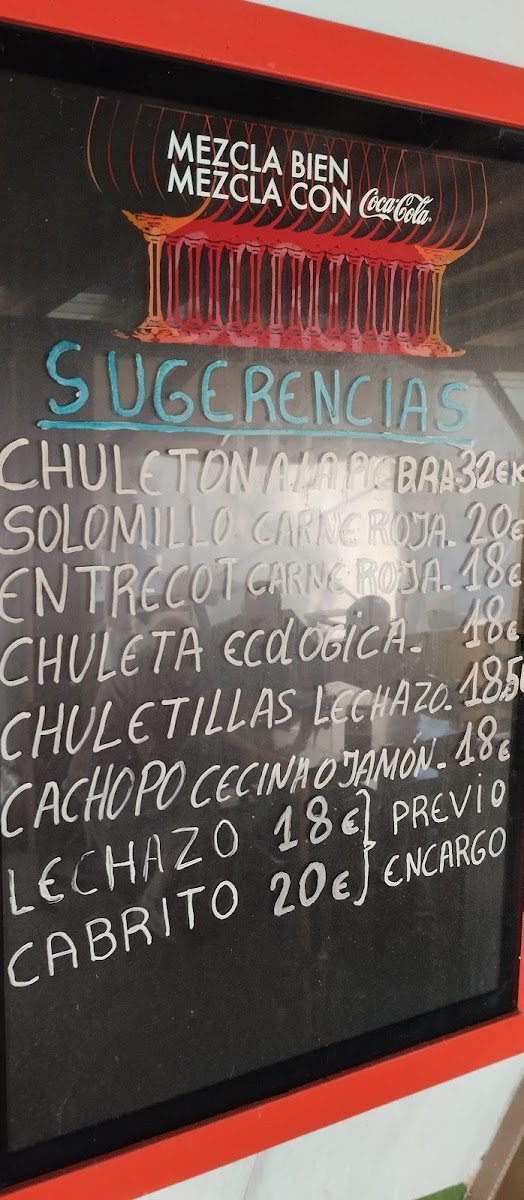 Bar Restaurante La Gloria Photo Menu 7