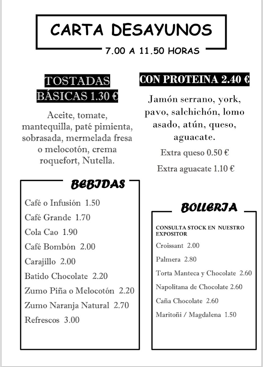 Restaurante Puerta De La Alhambra Photo Menu 2