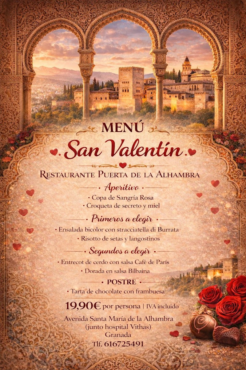 Restaurante Puerta De La Alhambra Photo Menu 6