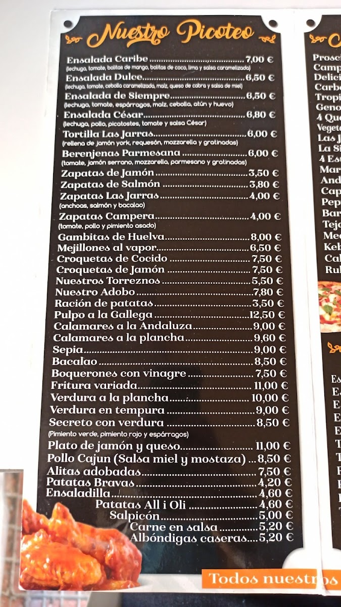 Bar Pizzería Killo Photo Menu 1