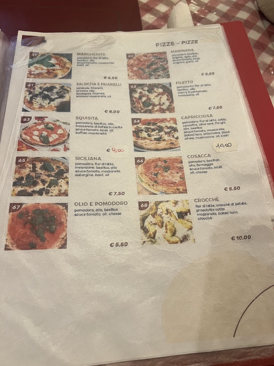 Hosteria e Pizzeria Masaniello Photo Menu 5