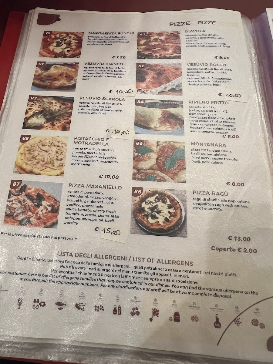 Hosteria e Pizzeria Masaniello Photo Menu 6