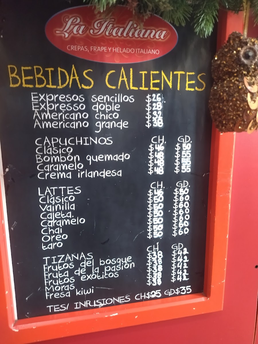La italiana Photo Menu 1