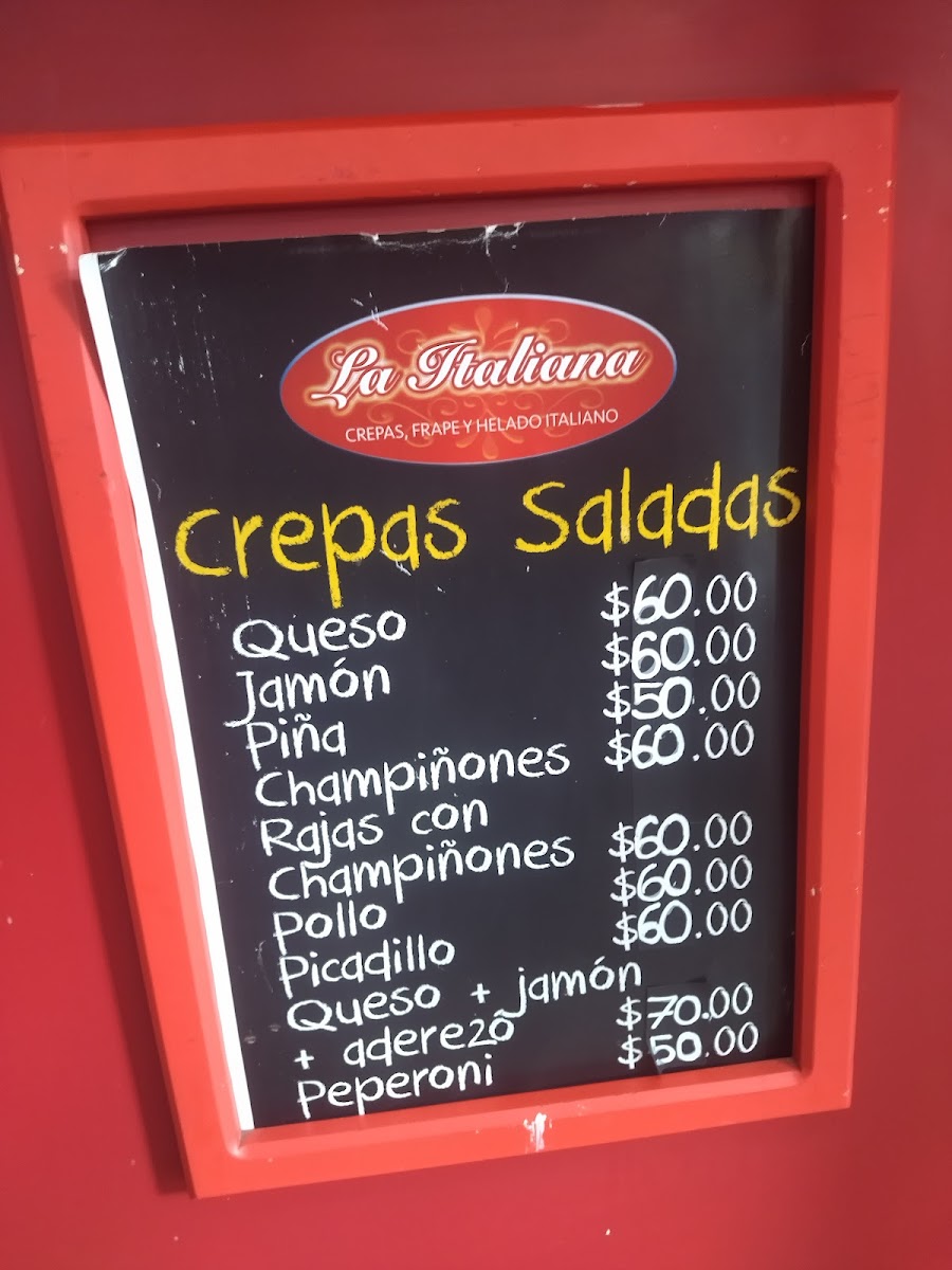 La italiana Photo Menu 4