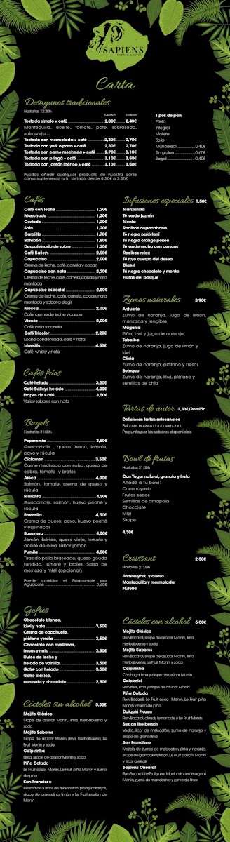 Bar Sapiens Photo Menu 3