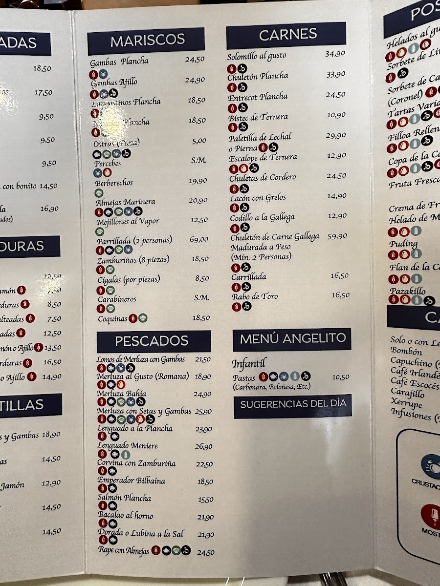 Restaurante Bahía De Vigo Photo Menu 7