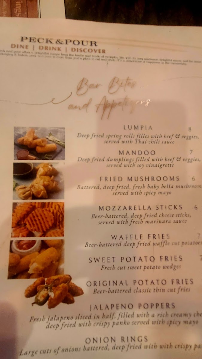 Peck & Pour, World Class Wings and Beer Photo Menu 6