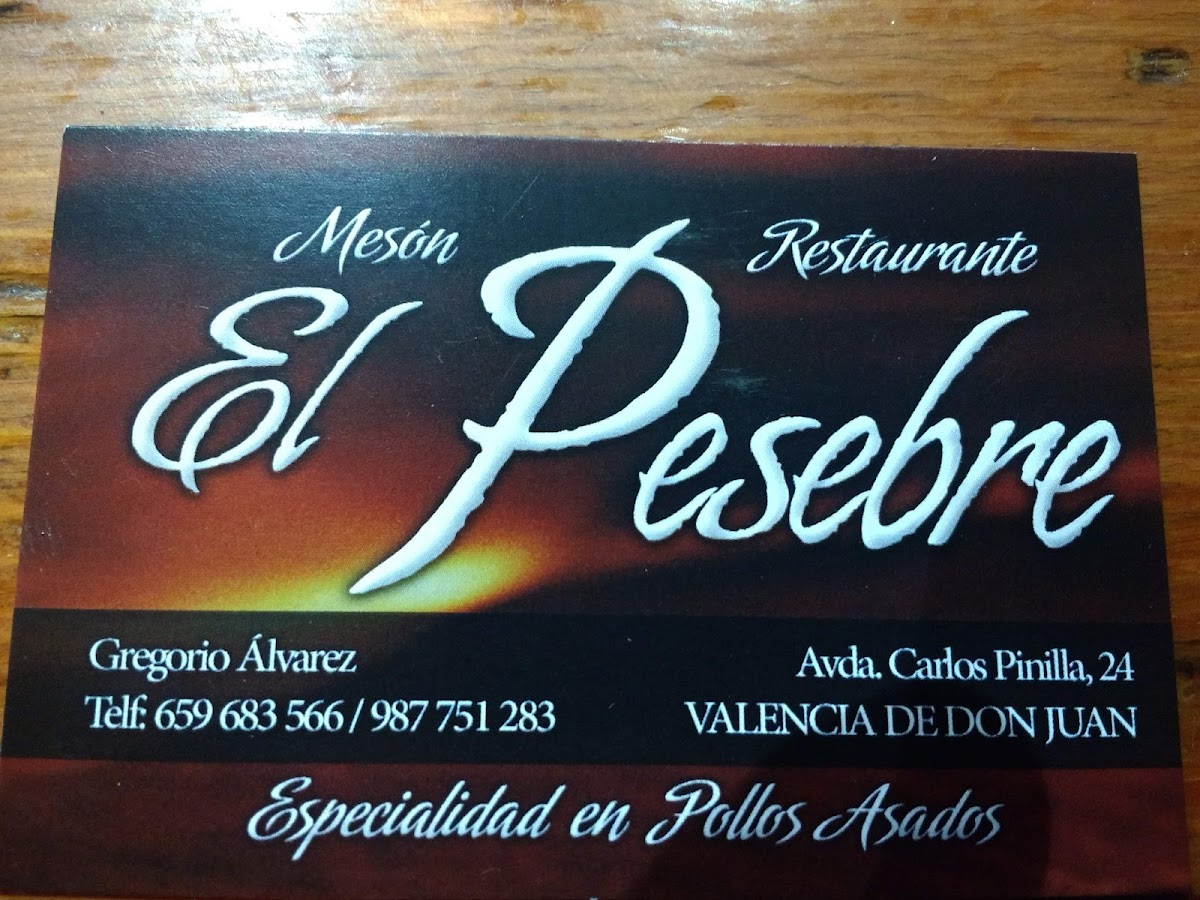 Mesón Restaurante El Pesebre Photo Menu 6