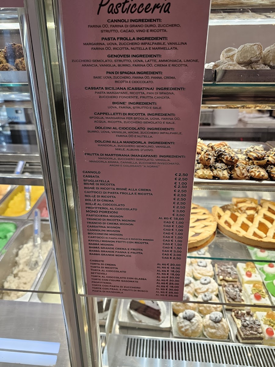 Isola delle Rose - Bar, Gelateria Photo Menu 5