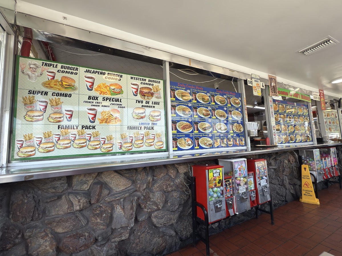 Jim's Burgers #8 Photo Menu 1