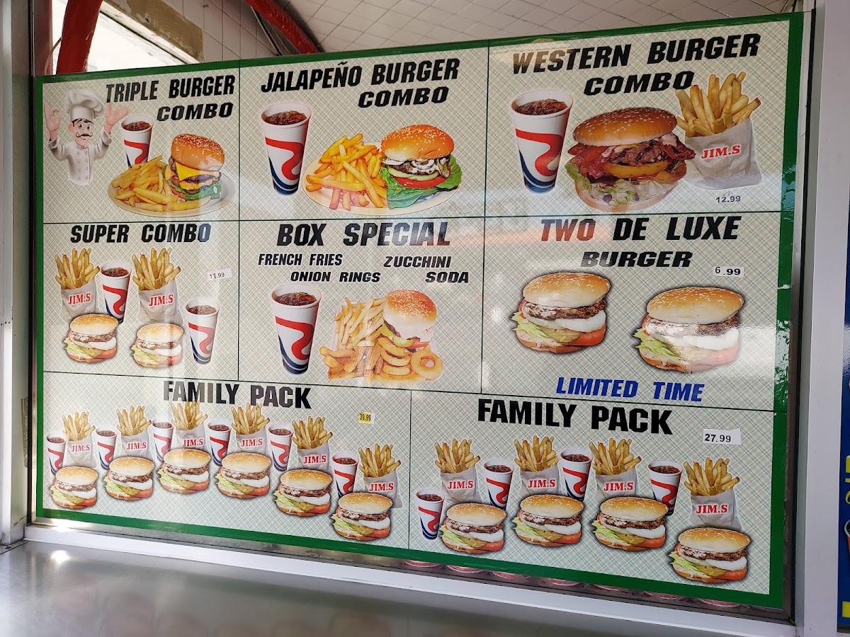 Jim's Burgers #8 Photo Menu 5