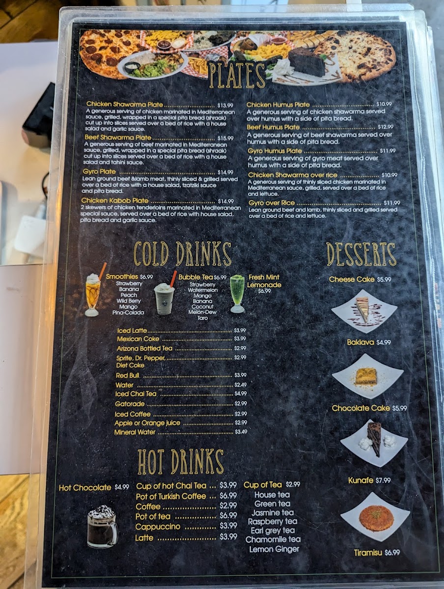 Habibi Cafe Photo Menu 3