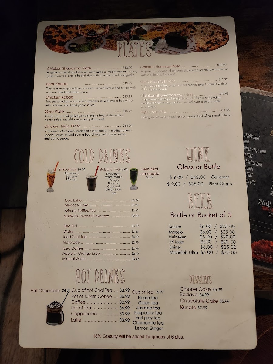 Habibi Cafe Photo Menu 5