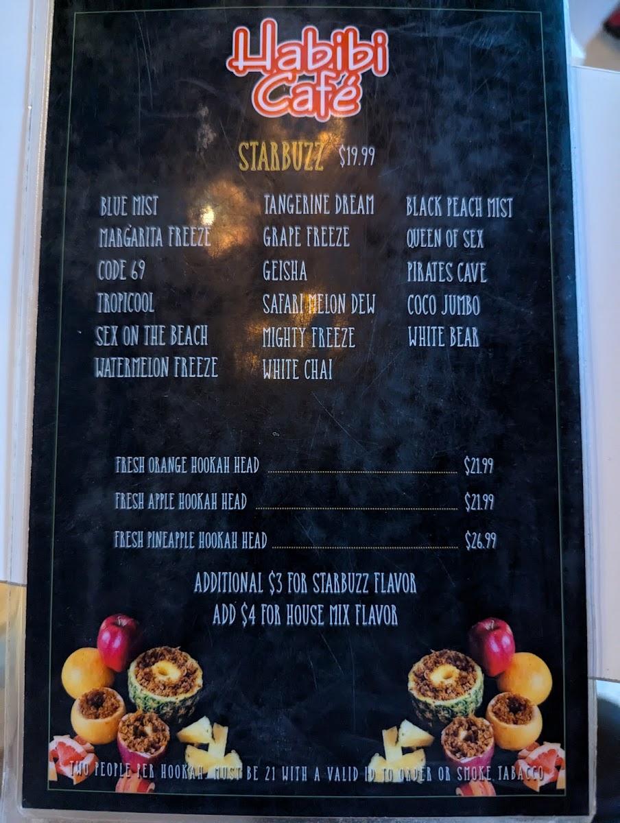 Habibi Cafe Photo Menu 6