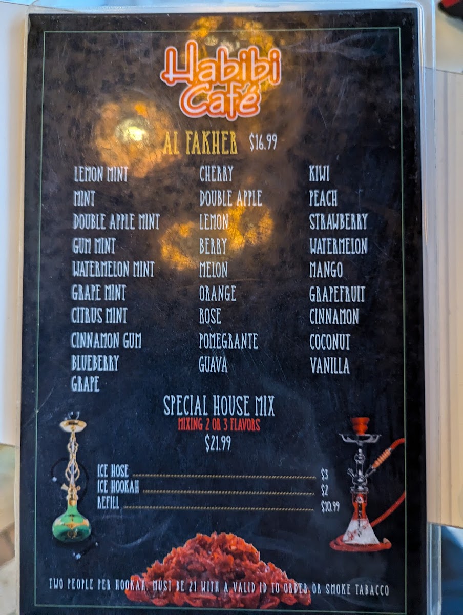 Habibi Cafe Photo Menu 7