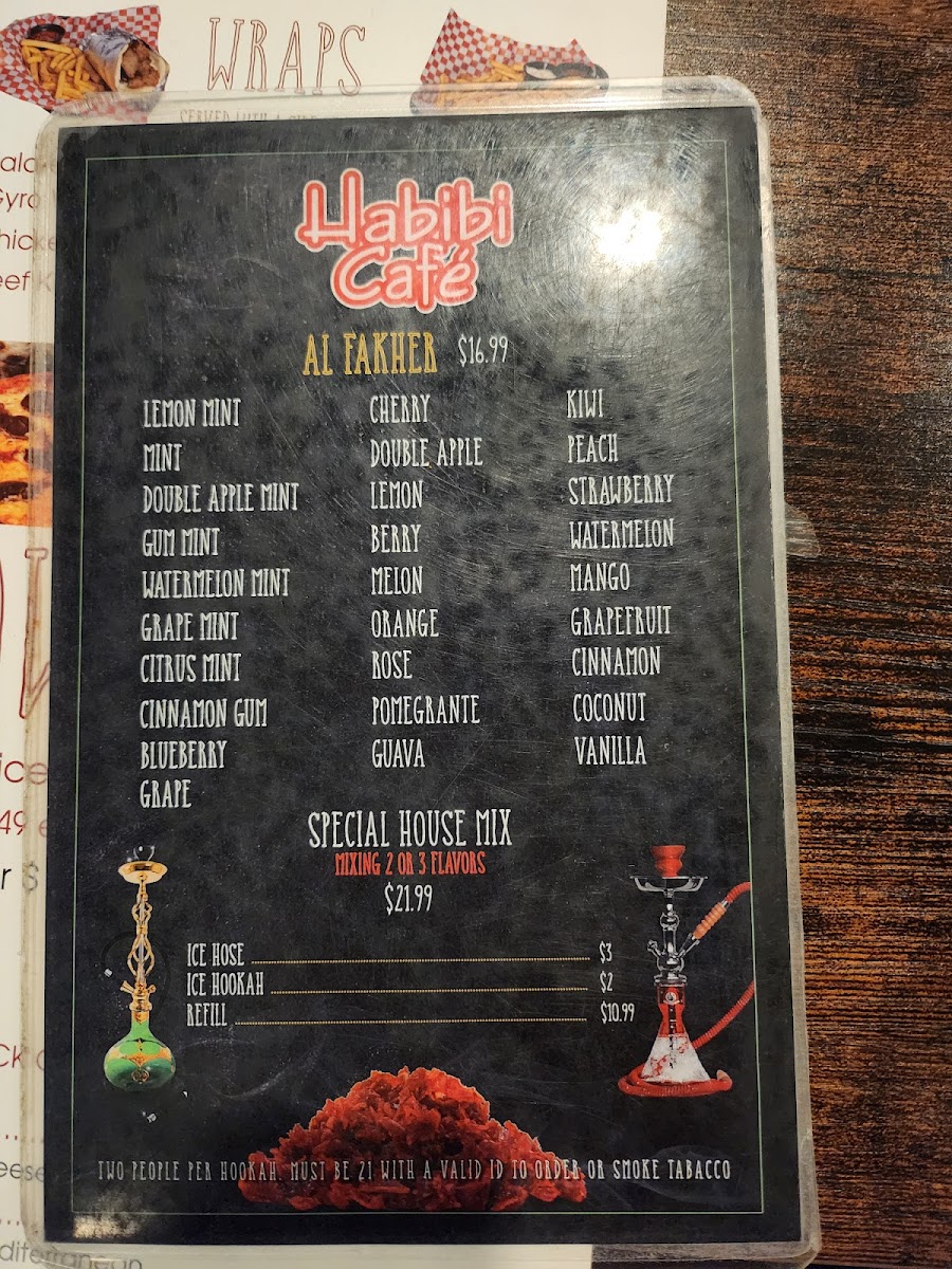 Habibi Cafe Photo Menu 9