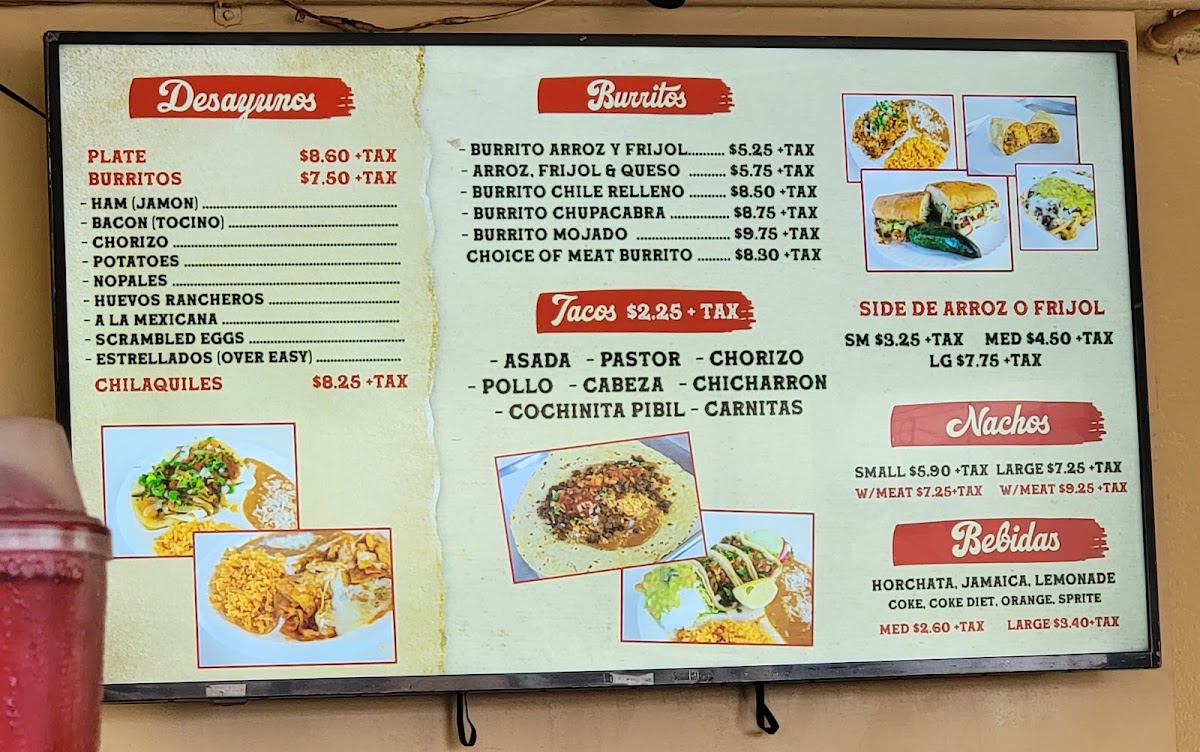 Jesse's El Taco De Mexico Photo Menu 5