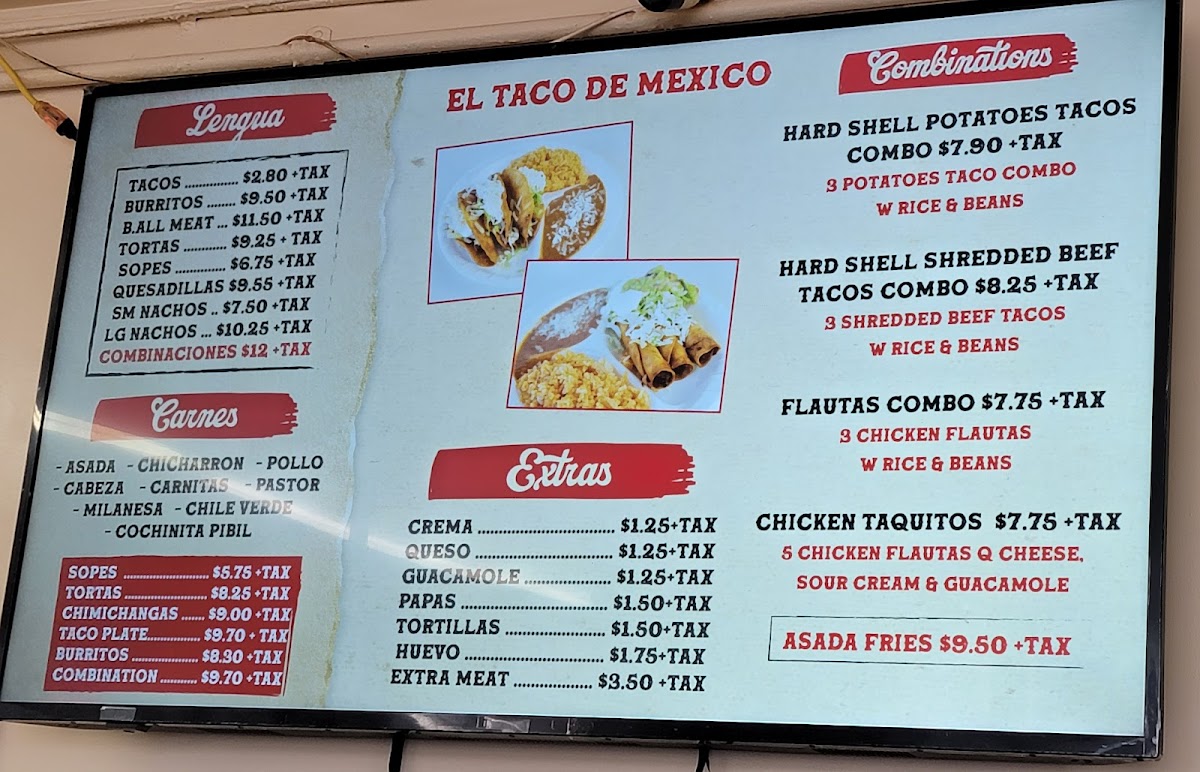 Jesse's El Taco De Mexico Photo Menu 7