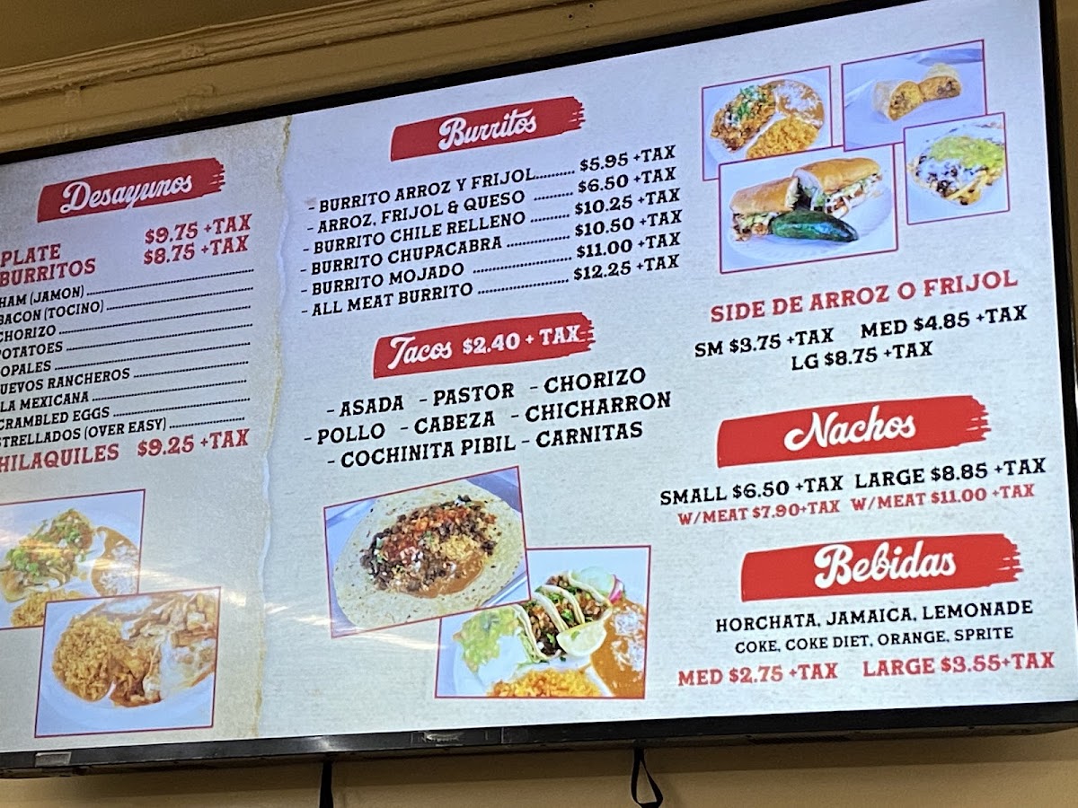 Jesse's El Taco De Mexico Photo Menu 8
