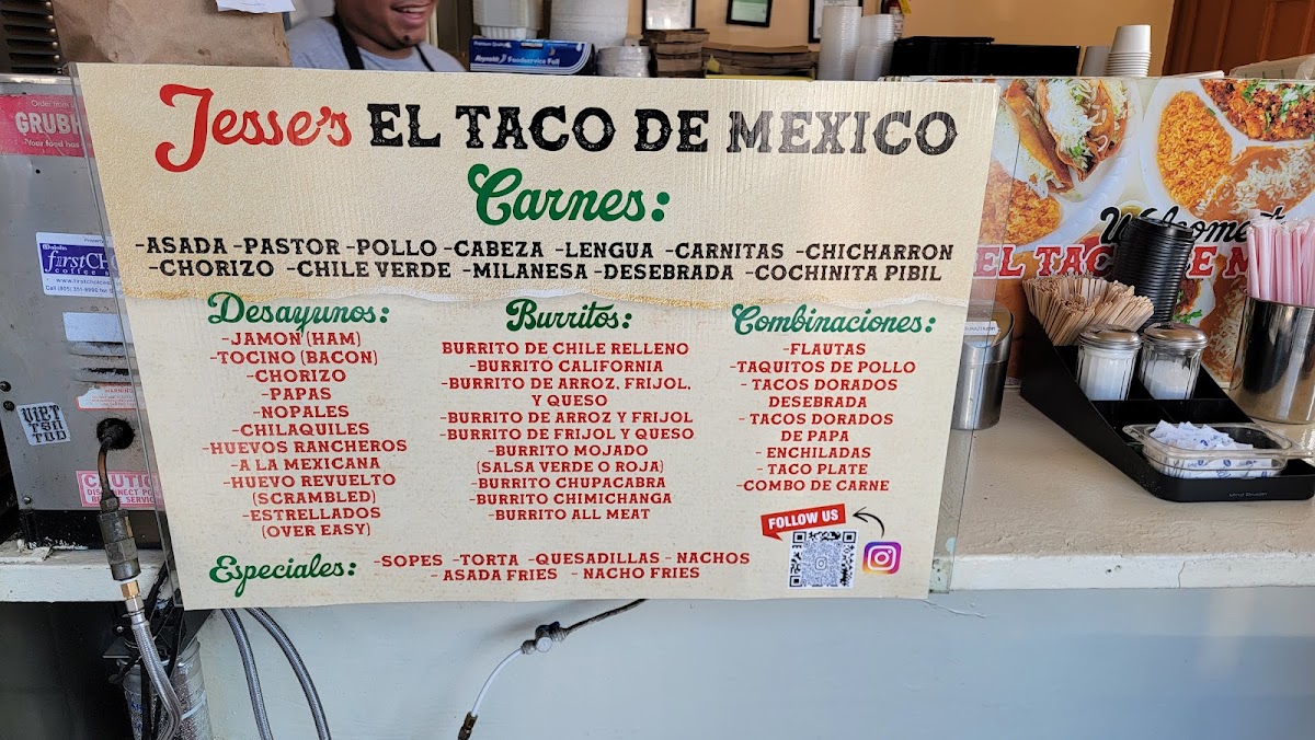 Jesse's El Taco De Mexico Photo Menu 9