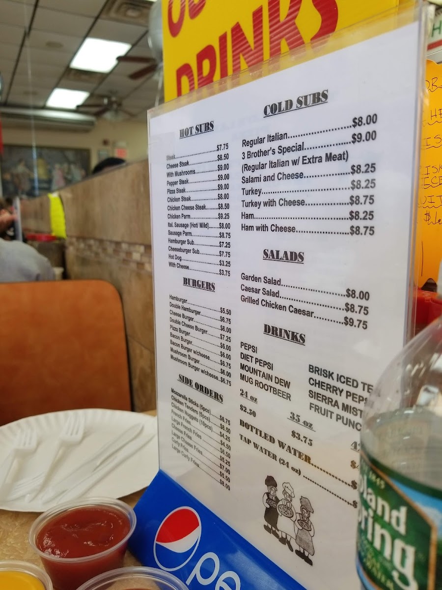 Three Brothers From Italy Pizza Photo Menu 5