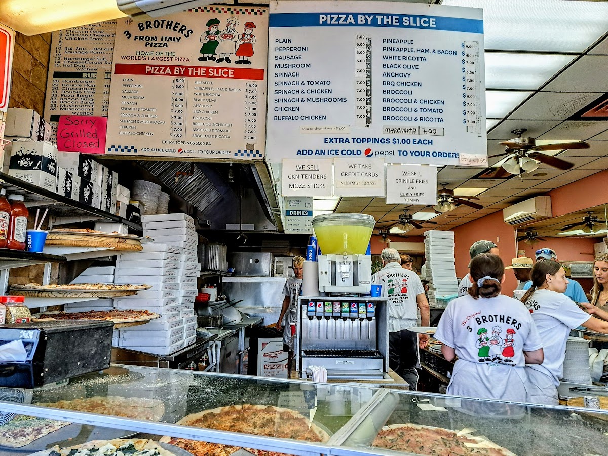 Three Brothers From Italy Pizza Photo Menu 7
