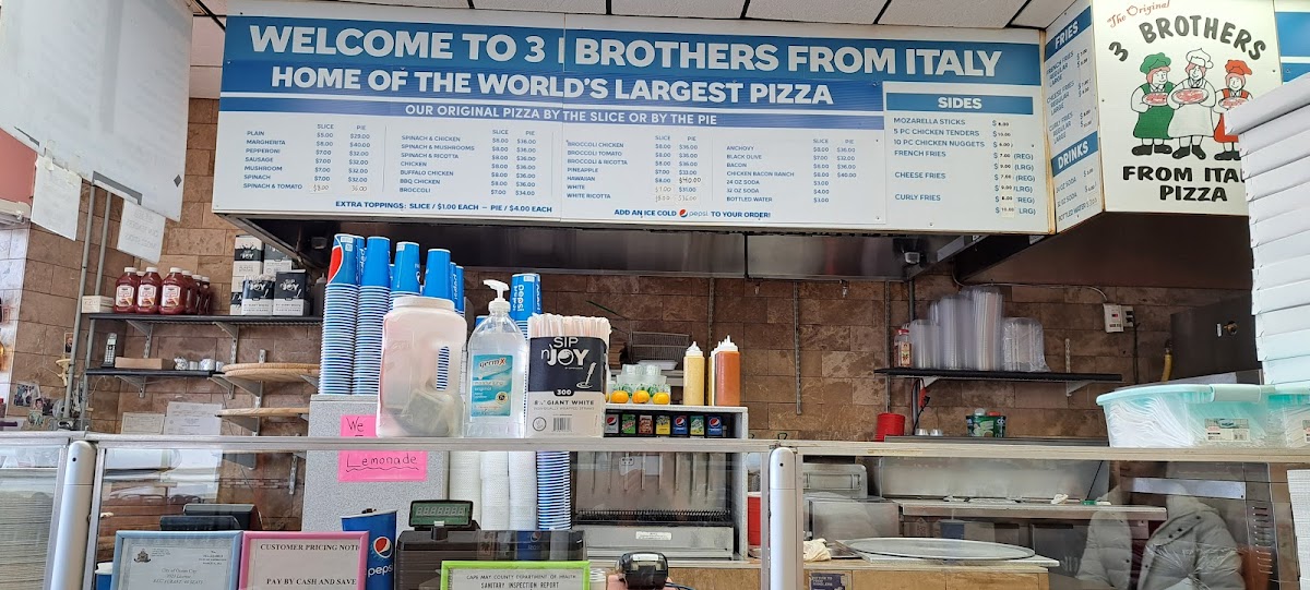 Three Brothers From Italy Pizza Photo Menu 8