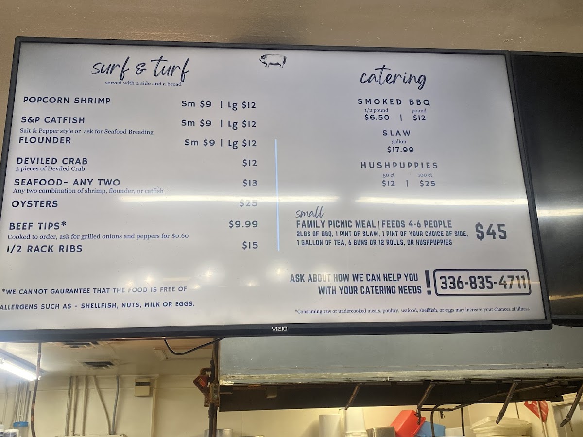 John Boy's BBQ & Seafood Photo Menu 2